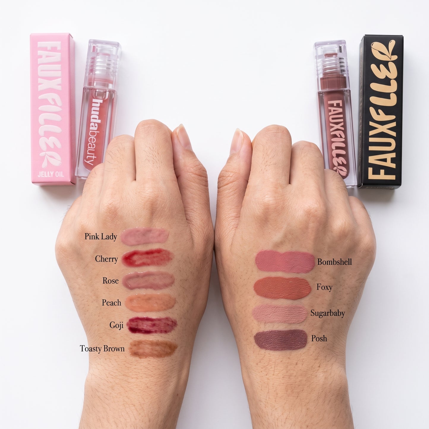Huda Beauty FauxFilter Lip Gloss & Lip Oil Combo