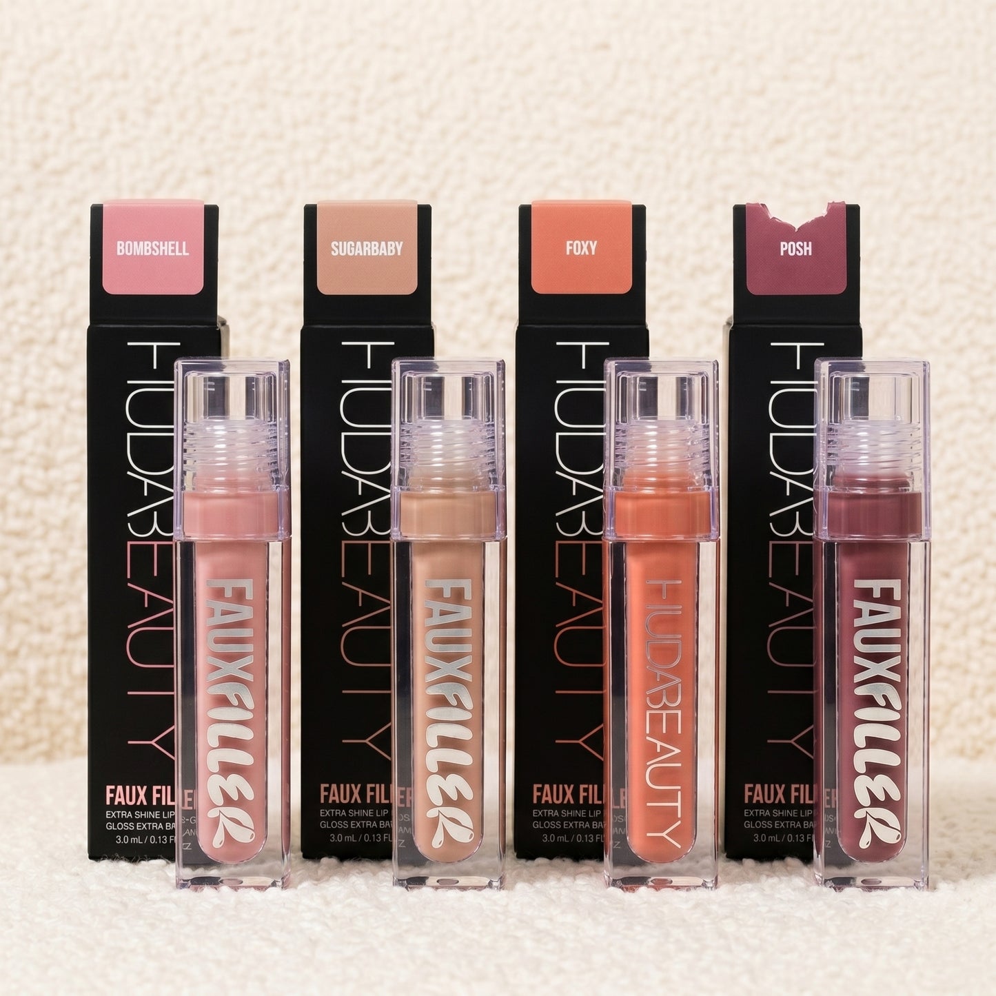 Huda Beauty Faux Filler Extra Shine Lip Gloss